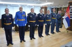 Minister Gašić presents promotion and appointment decrees
