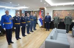 Minister Gašić presents promotion and appointment decrees