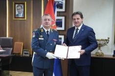 Minister Gašić presents promotion and appointment decrees