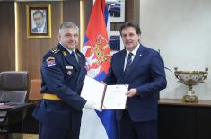 Minister Gašić presents promotion and appointment decrees