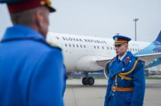 Председник Вучић дочекао председника Словачке Републике Пелегринија