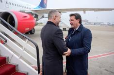 Председник Вучић дочекао председника Словачке Републике Пелегринија