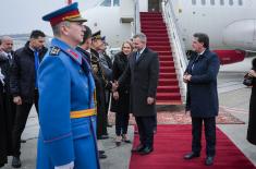 Председник Вучић дочекао председника Словачке Републике Пелегринија