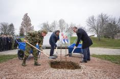 Положен камен темељац за изградњу нове зграде Министарства одбране и Генералштаба Војске Србије