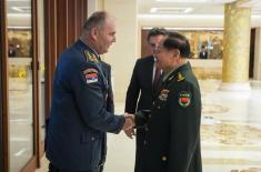 Састанак министра Гашића са потпредседником Централне војне комисије генералом Јоусјом