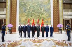 Састанак министра Гашића са потпредседником Централне војне комисије генералом Јоусјом