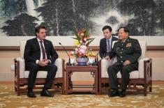 Састанак министра Гашића са потпредседником Централне војне комисије генералом Јоусјом