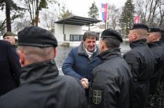 Председник Вучић обишао Одред војне полиције специјалне намене “Кобре”