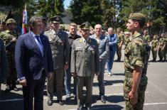 Министар Гашић на полагању заклетве војника генерације „јун 2026“ у Лесковцу