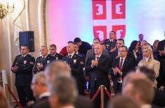Пријем министра одбране и начелника Генералштаба поводом новогодишњих и божићних празника