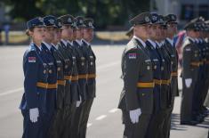 Генерална проба промоције најмлађих официра Војске Србије