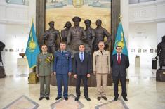 Visit to the Historical Museum of Kazakhstan and the University of Defence