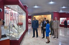 Visit to the Historical Museum of Kazakhstan and the University of Defence