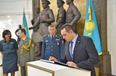 Visit to the Historical Museum of Kazakhstan and the University of Defence