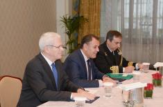 Meeting of Ministers of Defence of Serbia and Greece