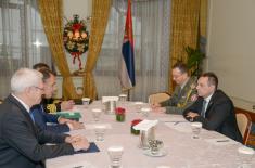 Meeting of Ministers of Defence of Serbia and Greece