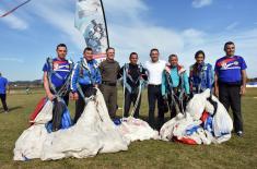 Serbian Armed Force paratroopers win gold and silver medals at the national championship 