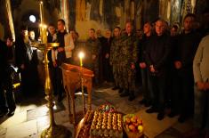 Chief of General Staff visits Studenica Monastery