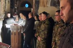 Chief of General Staff visits Studenica Monastery