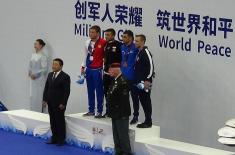 First Medal for Serbia at the World Military Games in China