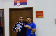 First Medal for Serbia at the World Military Games in China