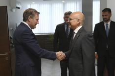 Minister Vučević meets with U.S. Congressman Michael Turner