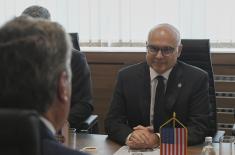 Minister Vučević meets with U.S. Congressman Michael Turner
