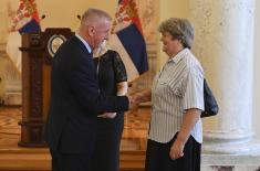 Members of Ministry of Defence and Serbian Armed Forces receive apartment keys