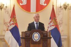 Members of Ministry of Defence and Serbian Armed Forces receive apartment keys