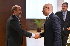 Minister Vučević meets with Ambassador of Cyprus Photiou