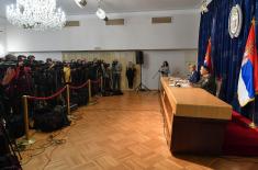 Ministar Vučević i general Mojsilović razobličili laži privremenih prištinskih institucija