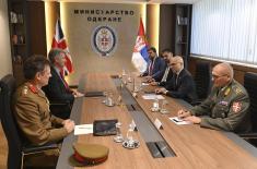 Minister Vučević Meets Newly Appointed Ambassador of the United Kingdom of Great Britain and Northern Ireland