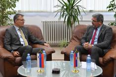 State Secretary Starović meets with Slovenian ambassador