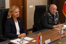 Састанак министра Вучевића са новоименованом амбасадорком Норвешке 