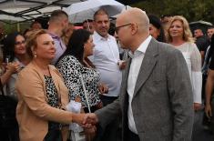 Minister Vučević attends feast day celebration in Sremska Kamenica
