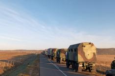 Continuous logistical support at exercise "Manoeuvres 2022"