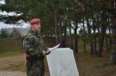 State Secretary Neric in Prokuplje garrison and on Merdare base 