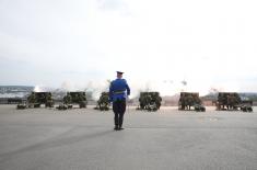 Почасна артиљеријска паљба поводом Дана победе