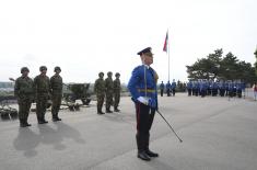 Почасна артиљеријска паљба поводом Дана победе