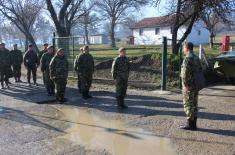 Visit to Serbian Armed Forces in Novi Pazar and Raška