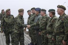 Visit to Serbian Armed Forces in Novi Pazar and Raška