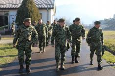 Visit to Serbian Armed Forces in Novi Pazar and Raška