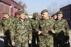Visit to Serbian Armed Forces in Novi Pazar and Raška