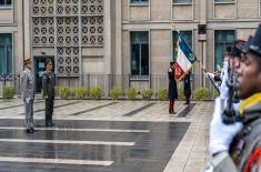 Strengthening military cooperation with France