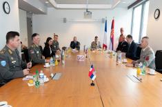 Strengthening military cooperation with France