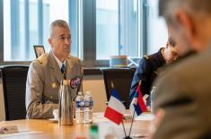 Strengthening military cooperation with France