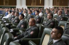 Ceremony marking the admission of NCОs to professional service