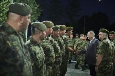 Second half of SAF contingent returns from Slovenia