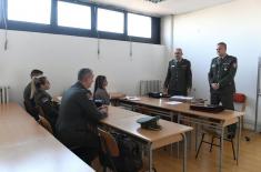 Deseti Kurs za dužnosti organa finansijske službe u bataljonu – brigadi