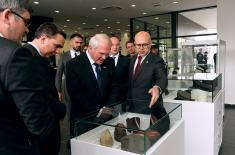 Minister Vučević and U.S. Ambassador Hill visit exhibition in Novi Sad